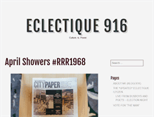 Tablet Screenshot of eclectique916.com